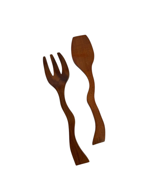 Wooden Squiggle Servers