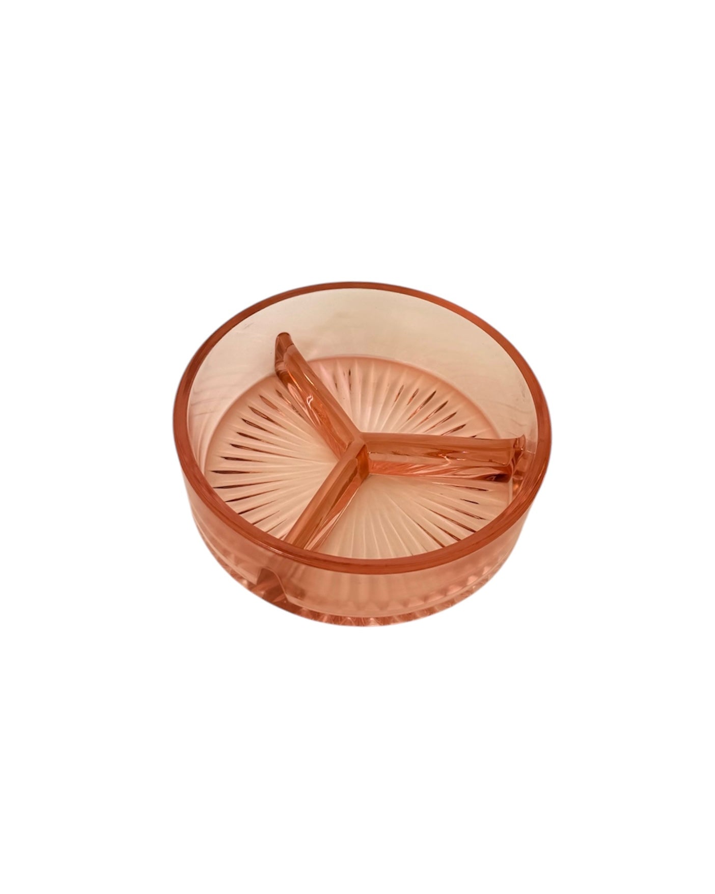 Pink Depression Glass Trinket Dish