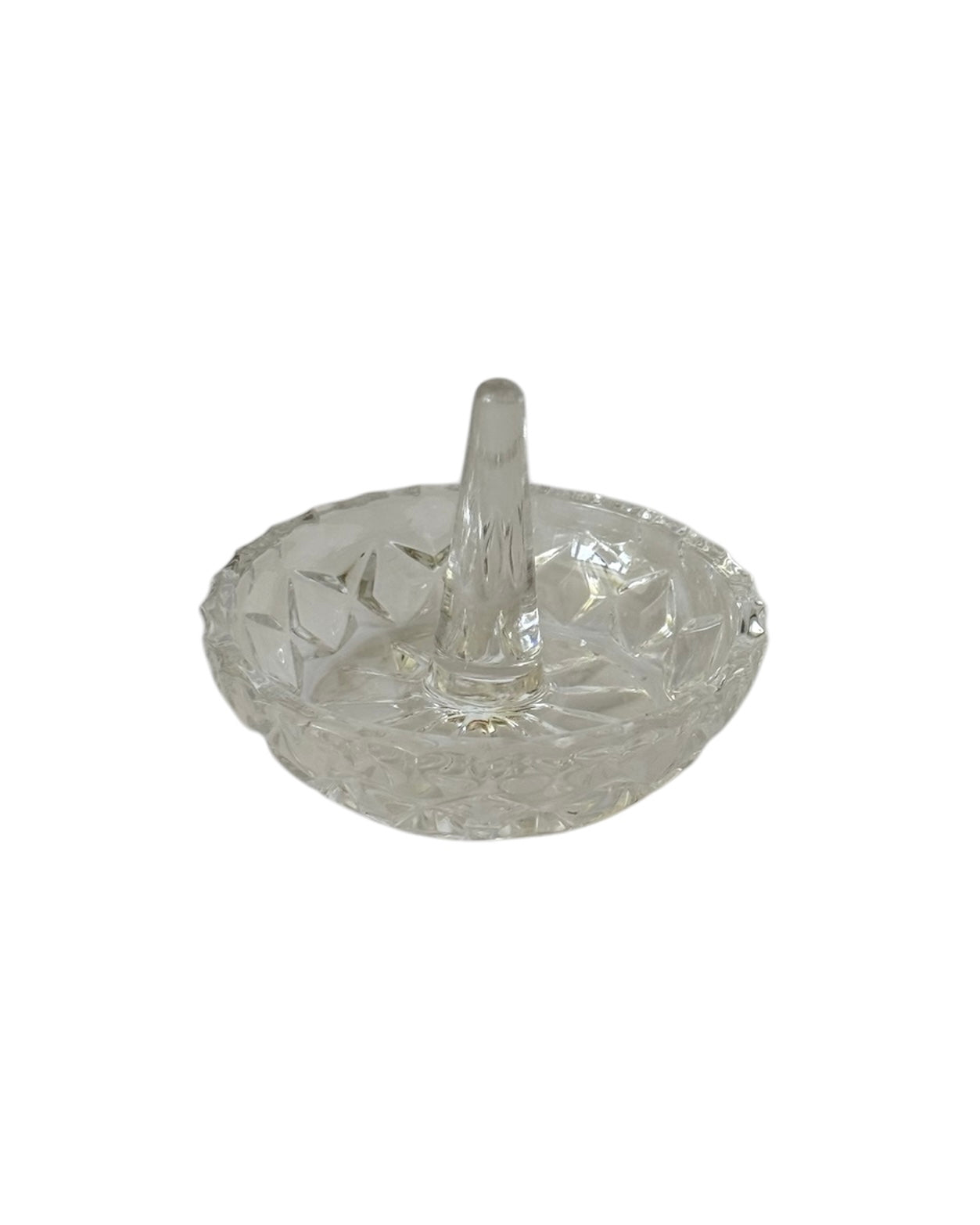 Vintage Crystal Ring Holder