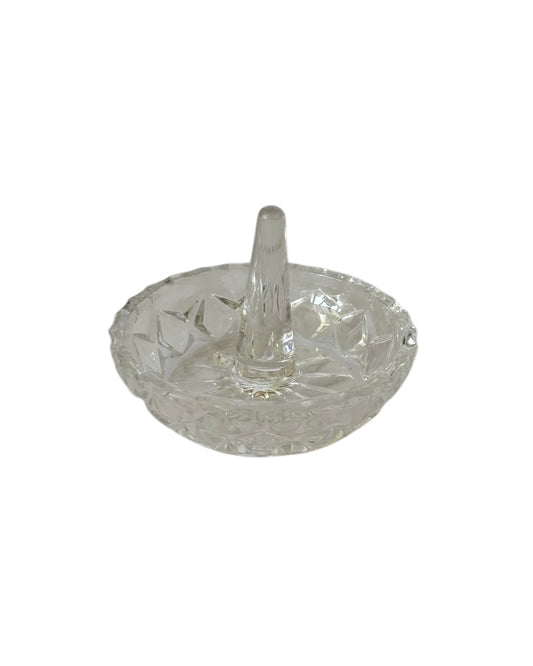 Vintage Crystal Ring Holder
