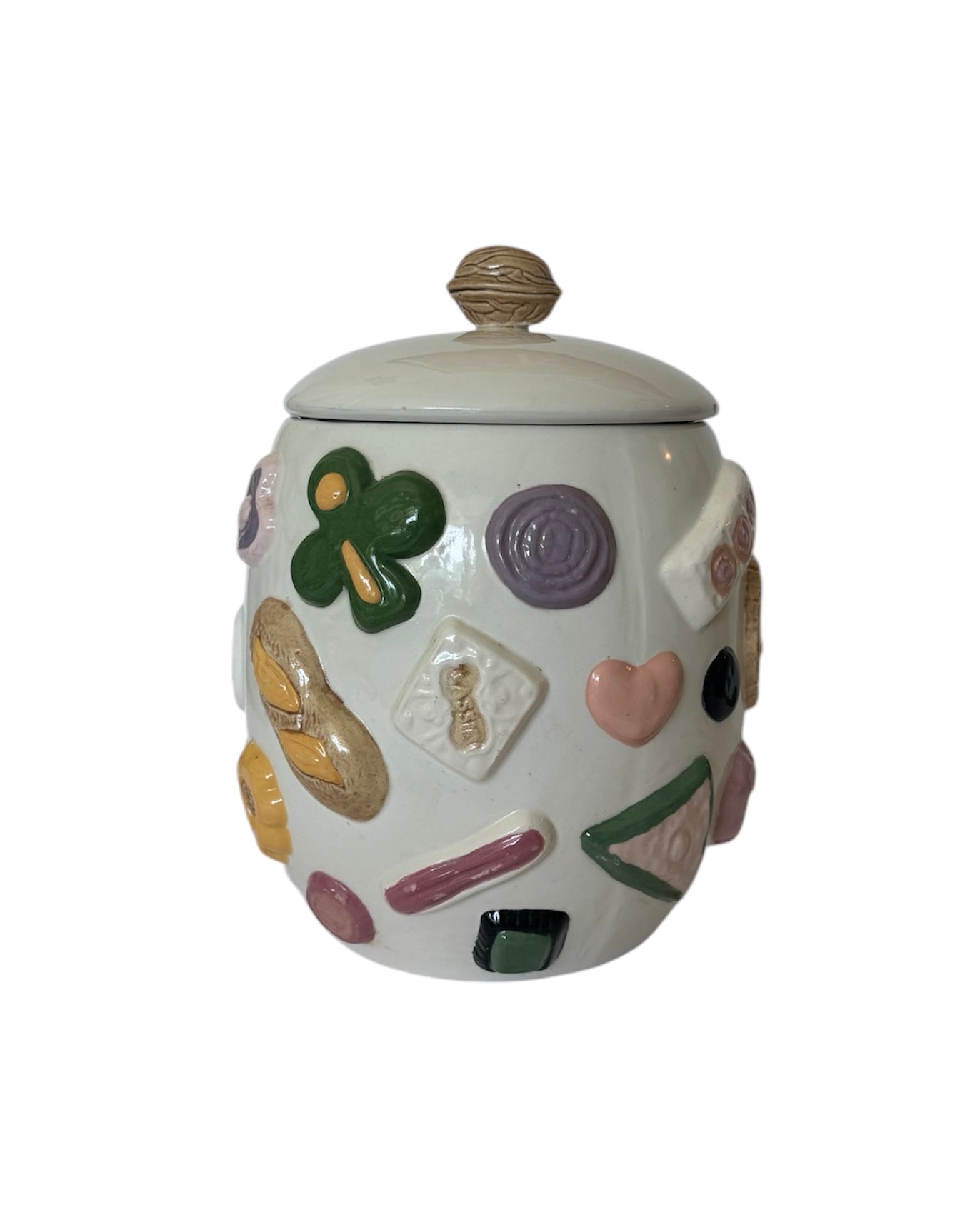 Vintage 1960s ‘Cookies All Over’ Jar
