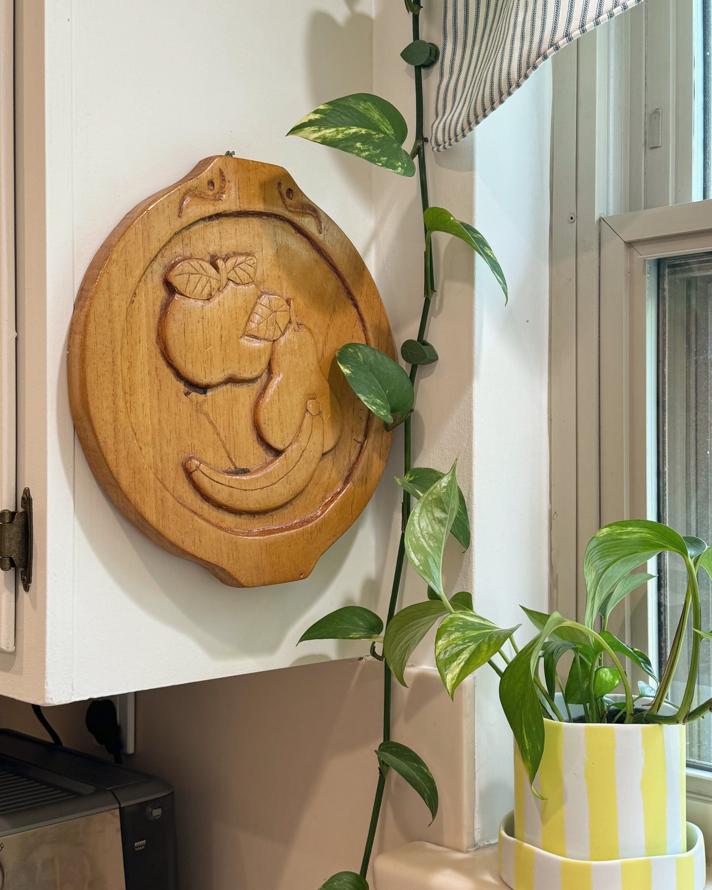 Vintage Wooden Wall Hanging