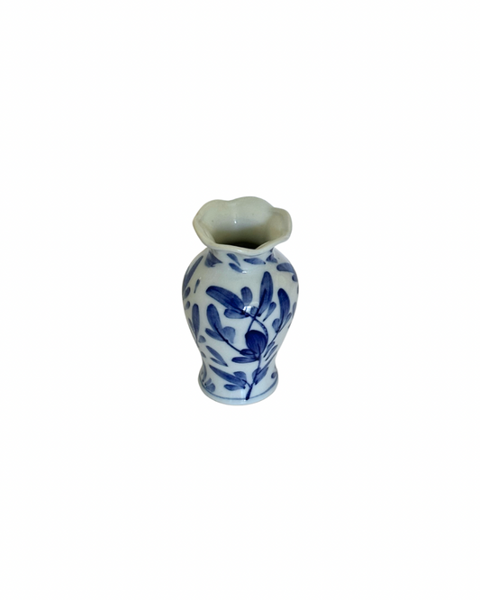 Small Chinoiserie Bud Vase