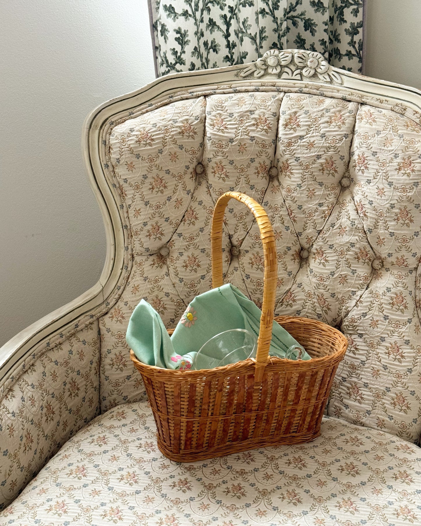Vintage Wicker Basket