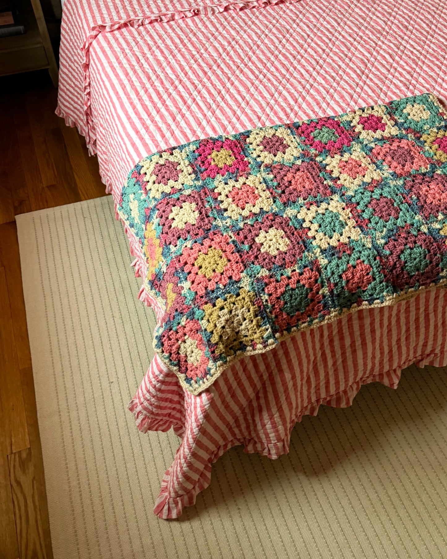 Small Granny Square Blanket