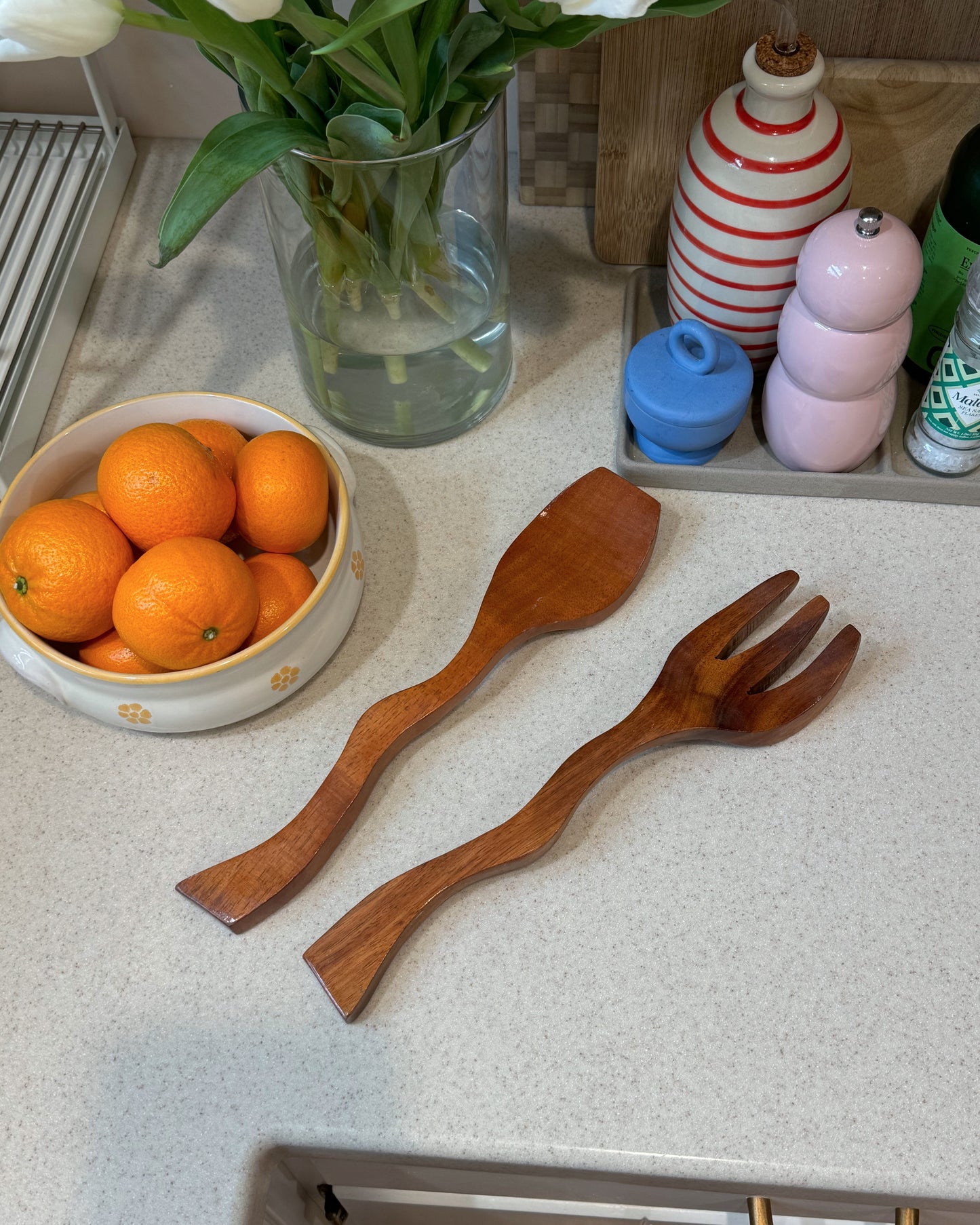 Wooden Squiggle Servers