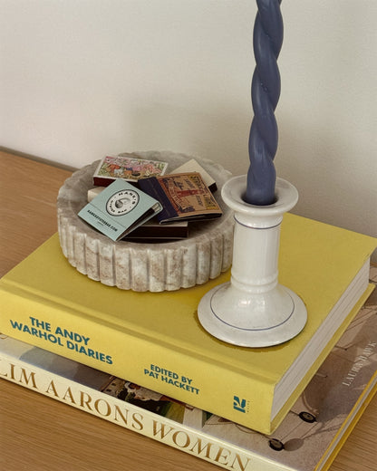 Porcelain Candlestick Holder
