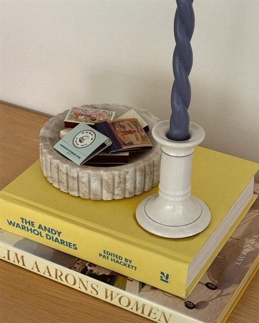 Porcelain Candlestick Holder