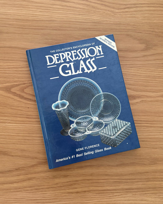 Vintage Depression Glass Book