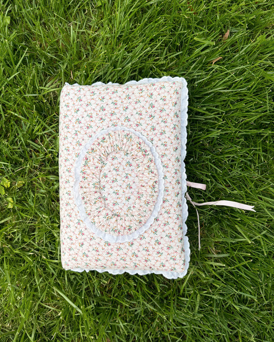 Vintage Fabric Lace Photo Album